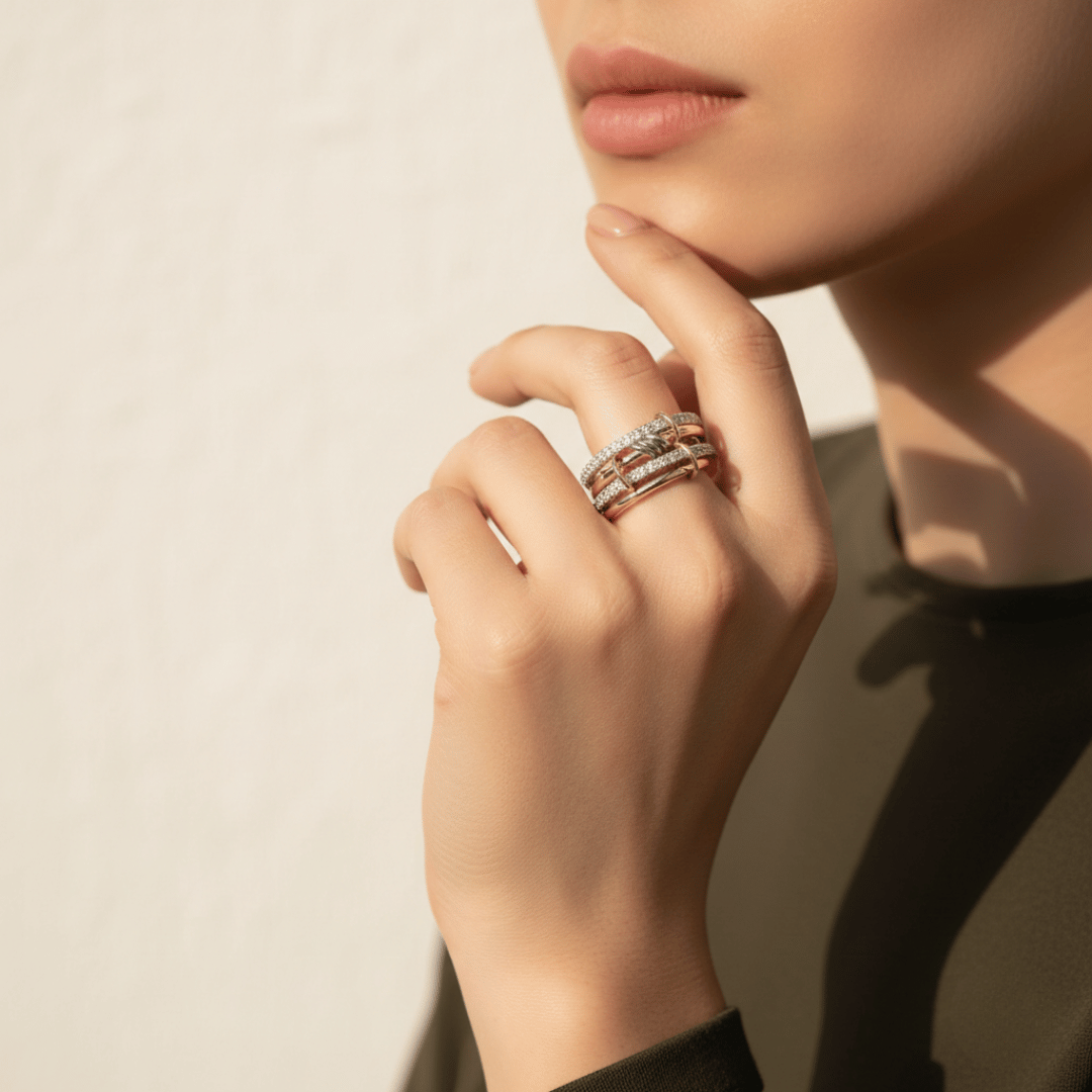 Bague Empilable Noor Sabr