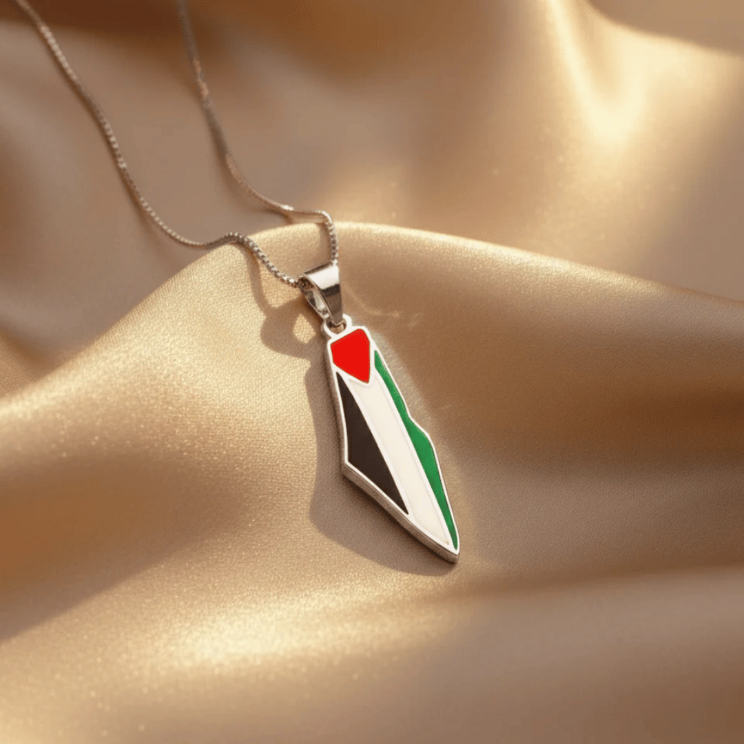 Collier Noor Palestine Pride