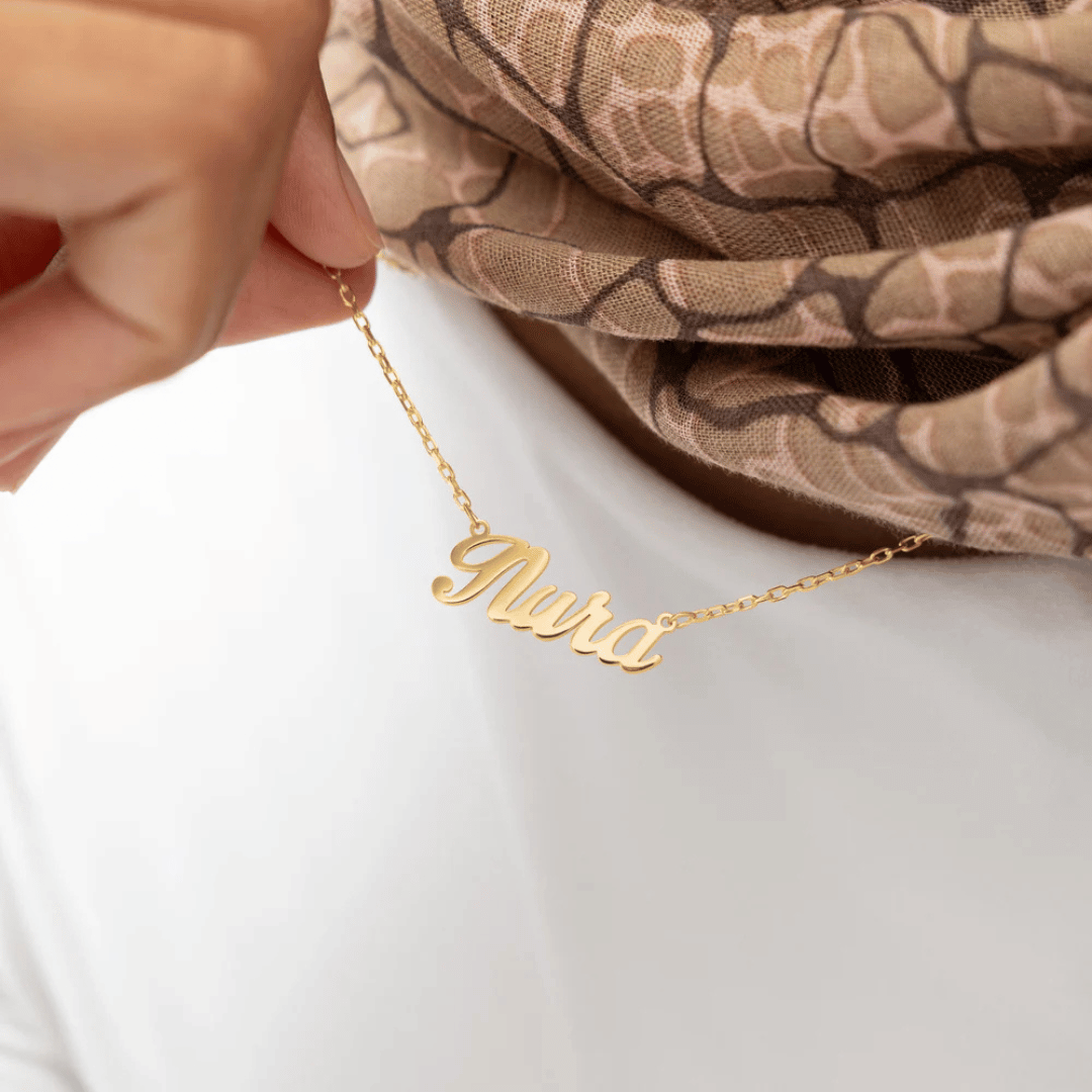 Collier Prénom Personnalisé 18k
